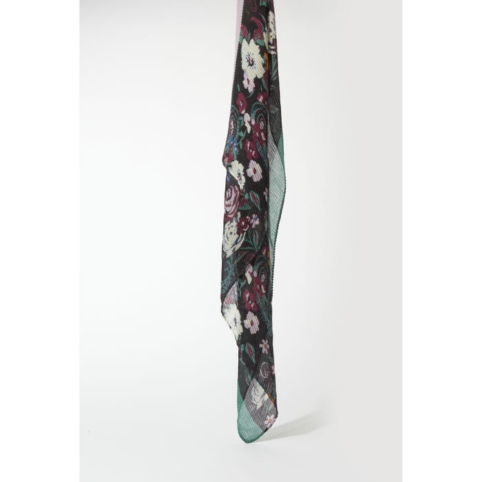Veritas-Plissé sjaal bloemen Paisley