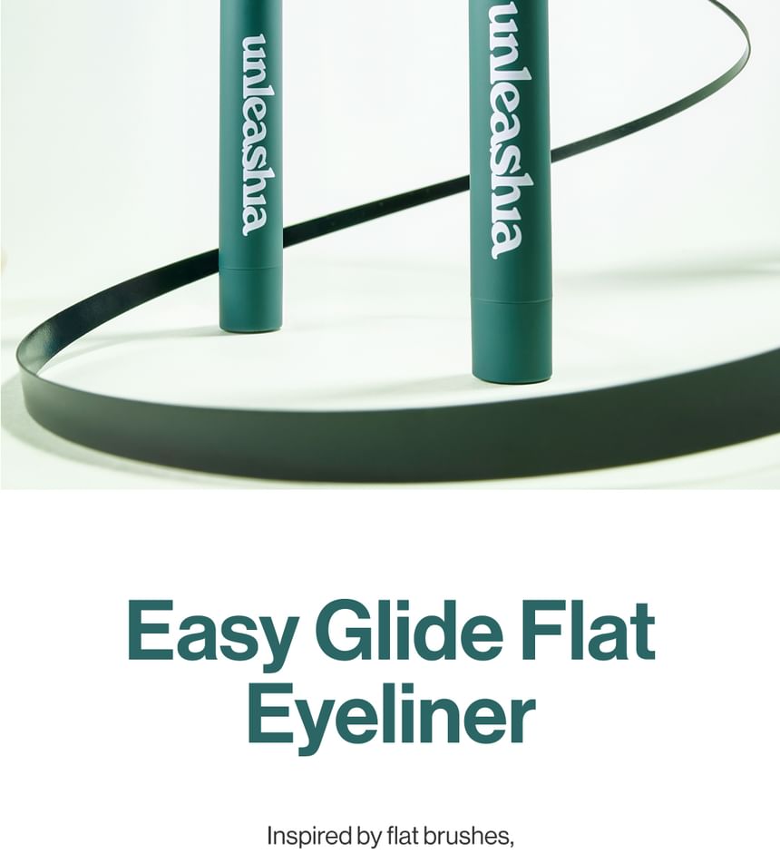 UNLEASHIA - Easy Glide Flat Eyeliner - 2 kleuren