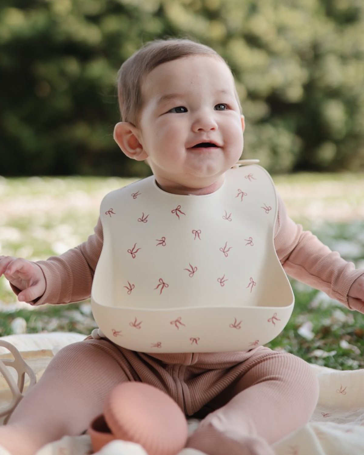 Smekke Baby – Silikon – Dyp Lomme | Silicone Baby Bib