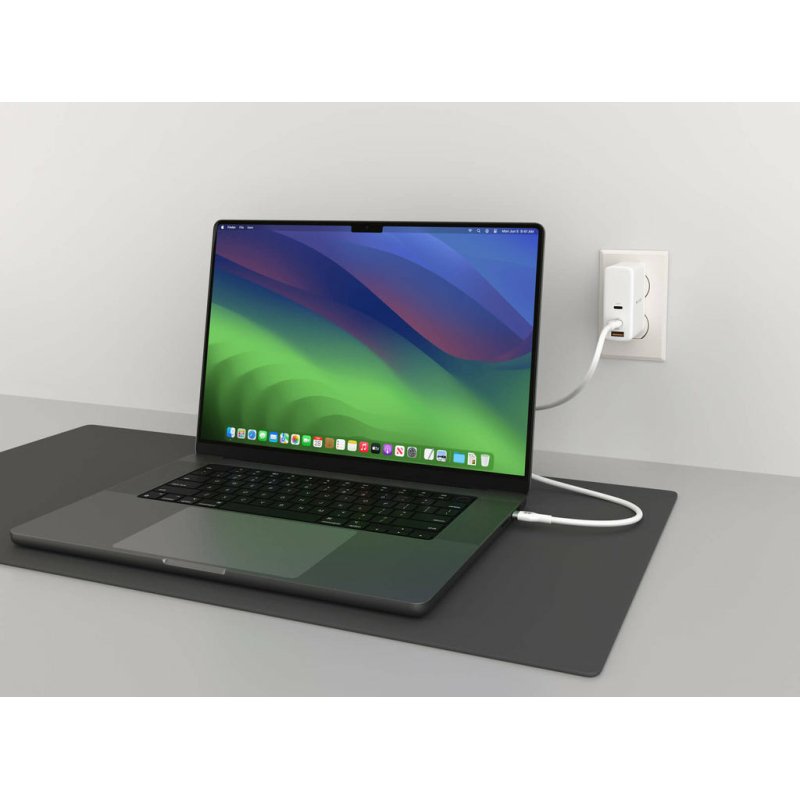 HYPER HJ4002WHGL câble USB USB 2.0 2 m USB C 0,48 Gbit/s 240 W Blanc