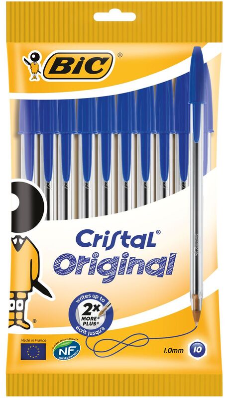 Bic Kugelschreiber Cristal, M, 10 Stück