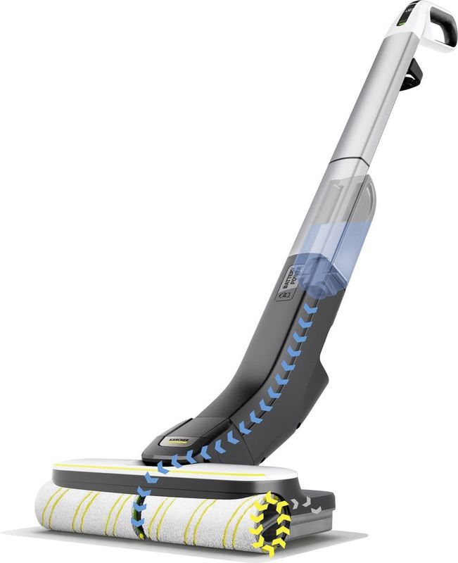 Kärcher FC 4-4 Vloerreiniger - 4 V Lithium-ion Accu - Looptijd 30 min - Voor 90 m²
