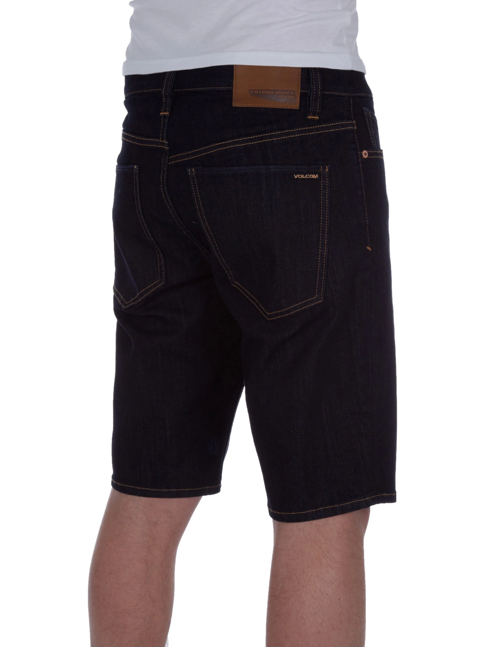 Volcom Solver Denim Shorts rinse