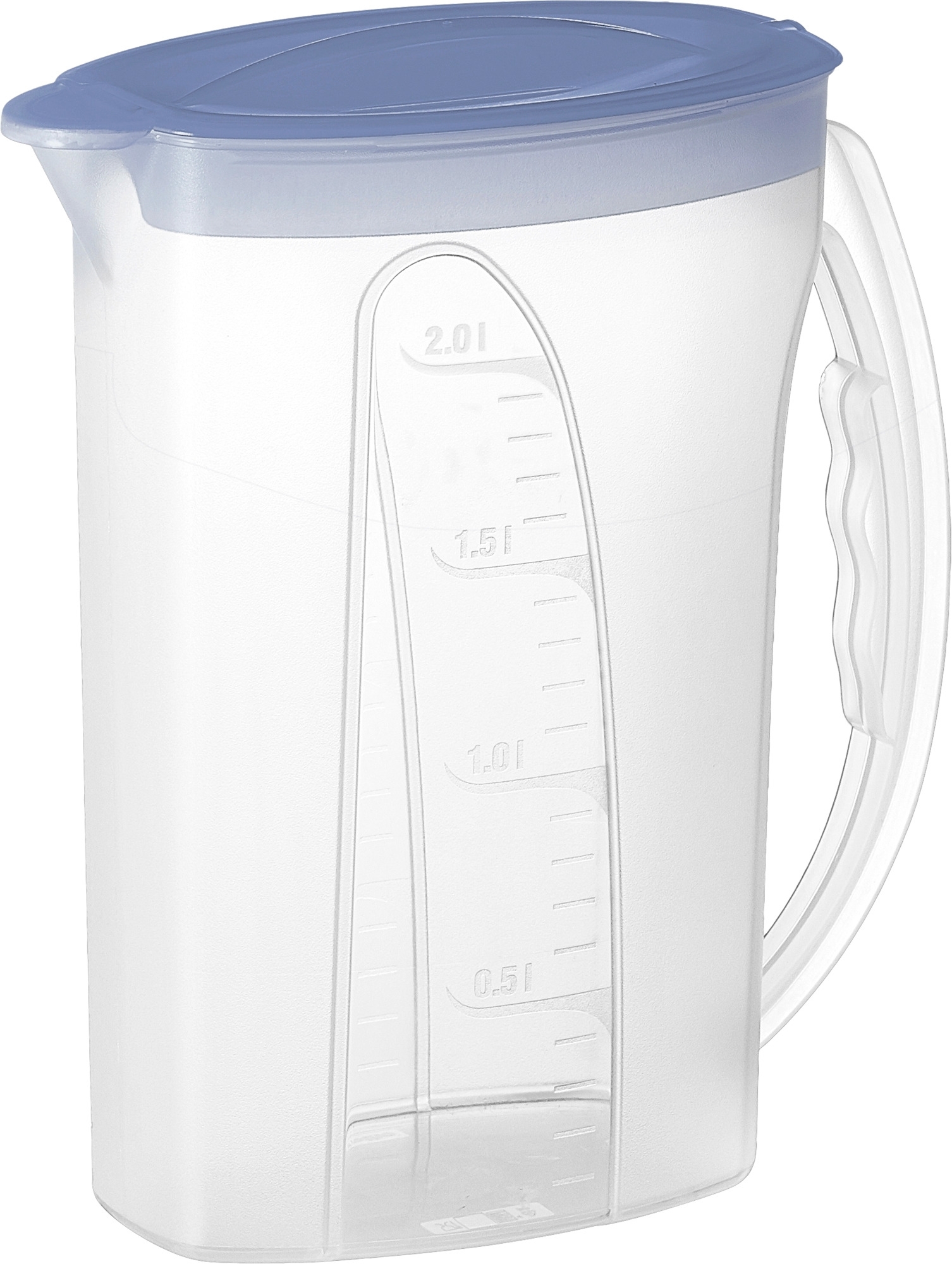 Rotho Kühlschrankkrug Fresh 2 Liter Horizon blue