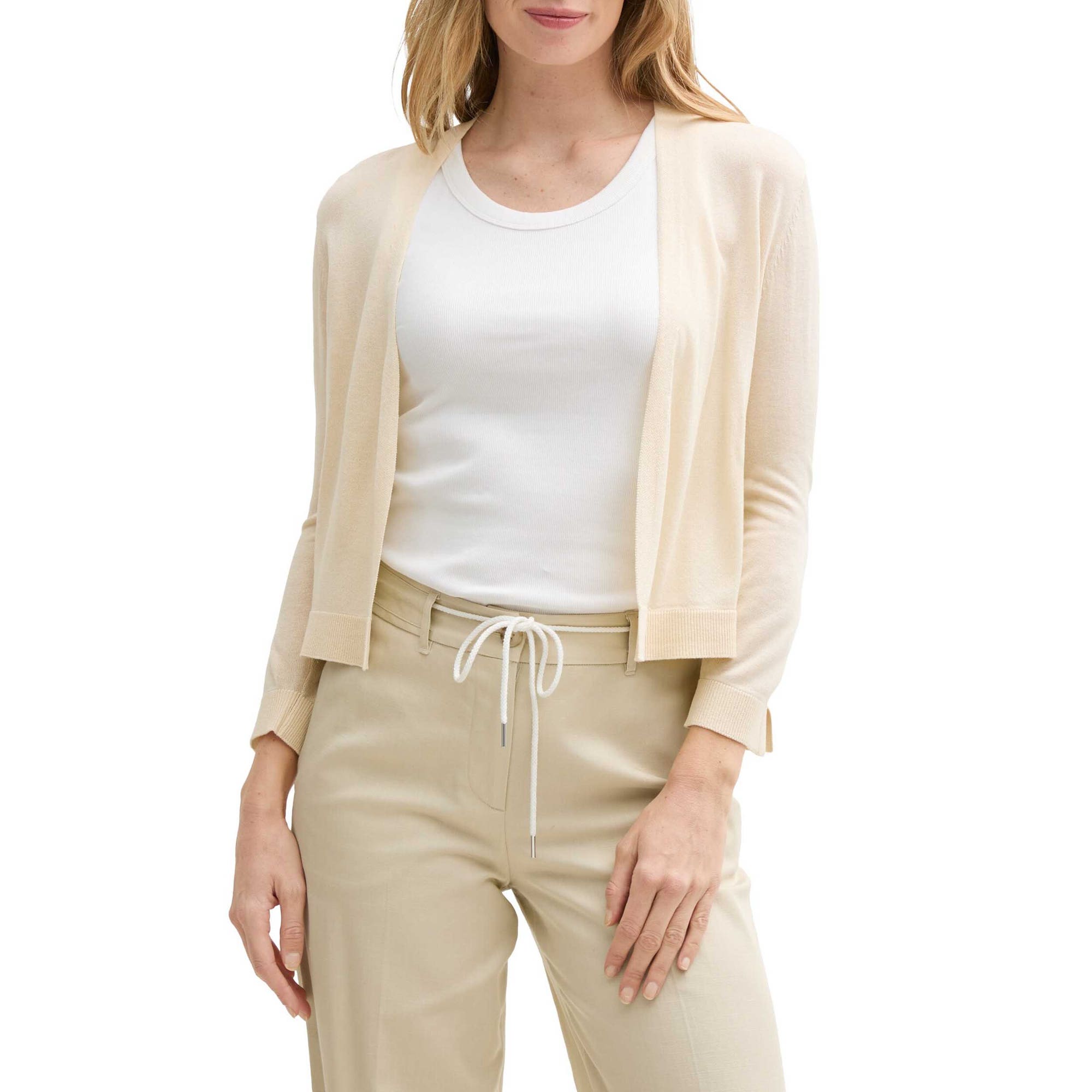 Gilet Femme beige