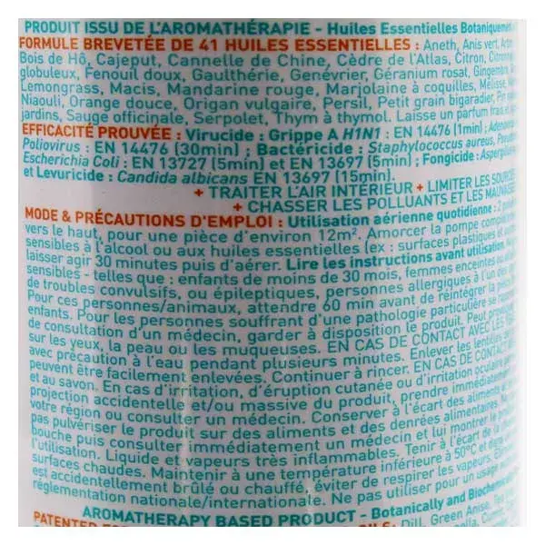 Spray desinfetante Puressentiel com 41 óleos essenciais 500ml