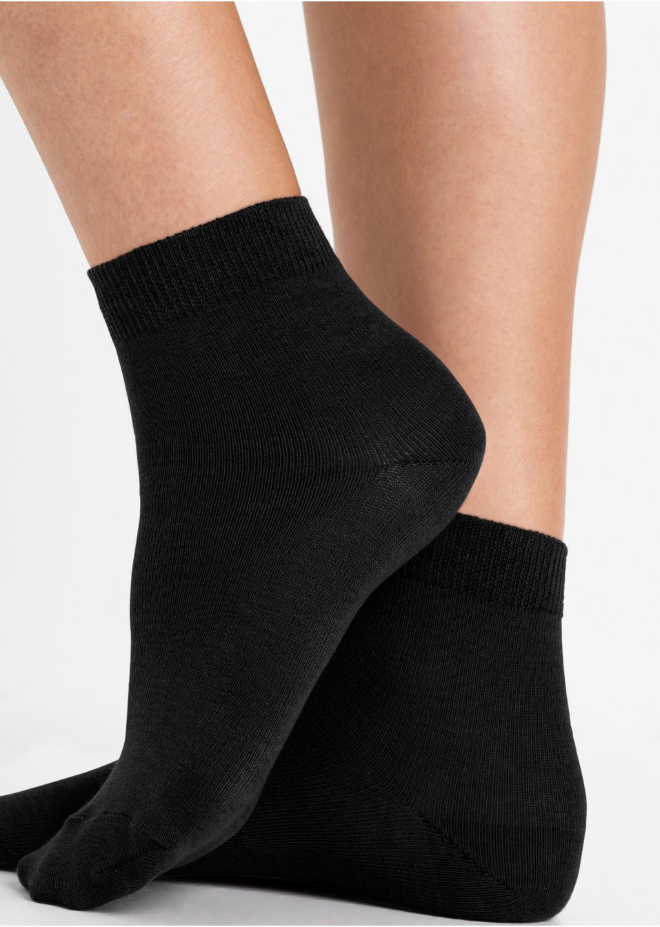 Lot de 10 paires de chaussettes courtes basiques avec coton
