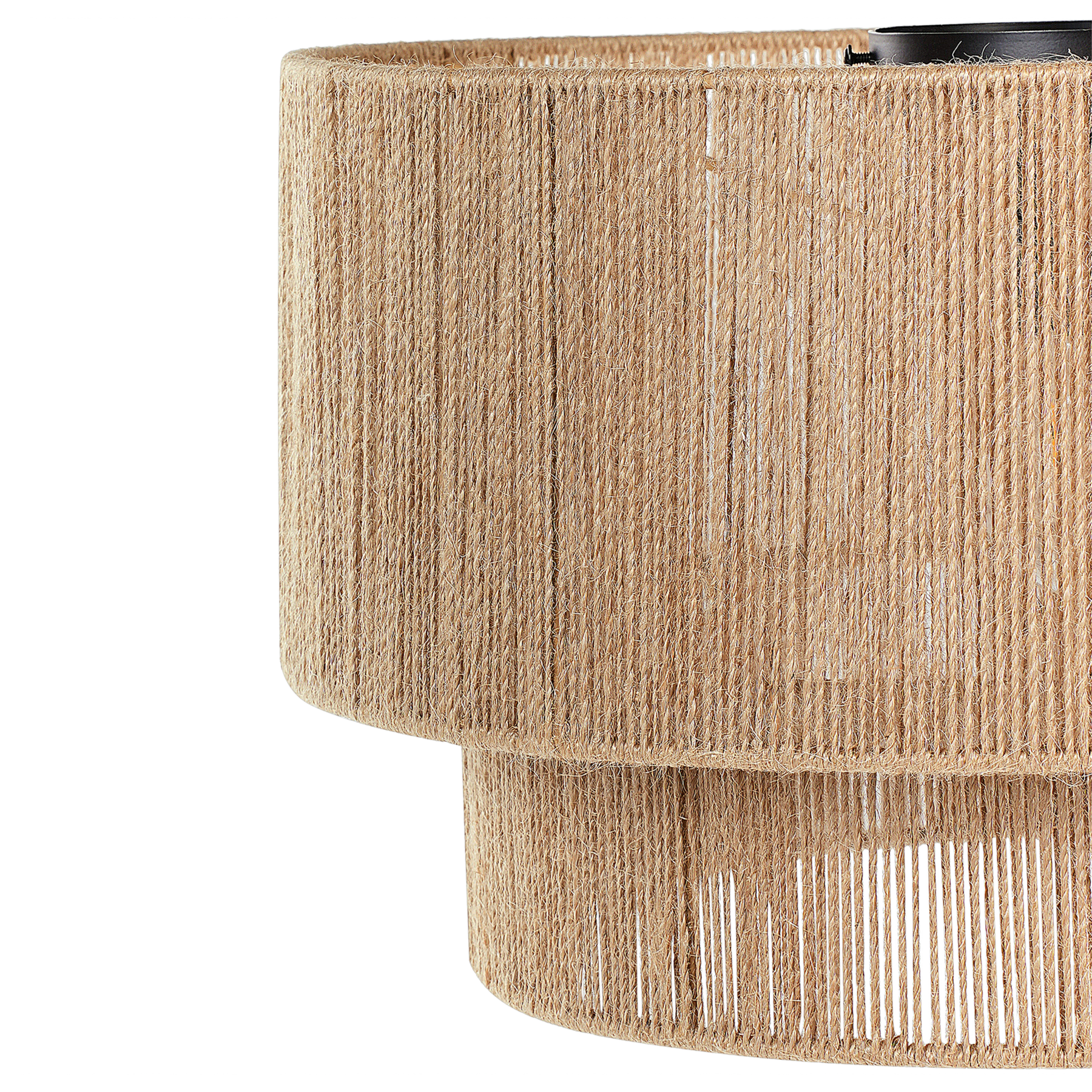 Beliani - DORING - Hanglamp - Natuurlijk - Jute