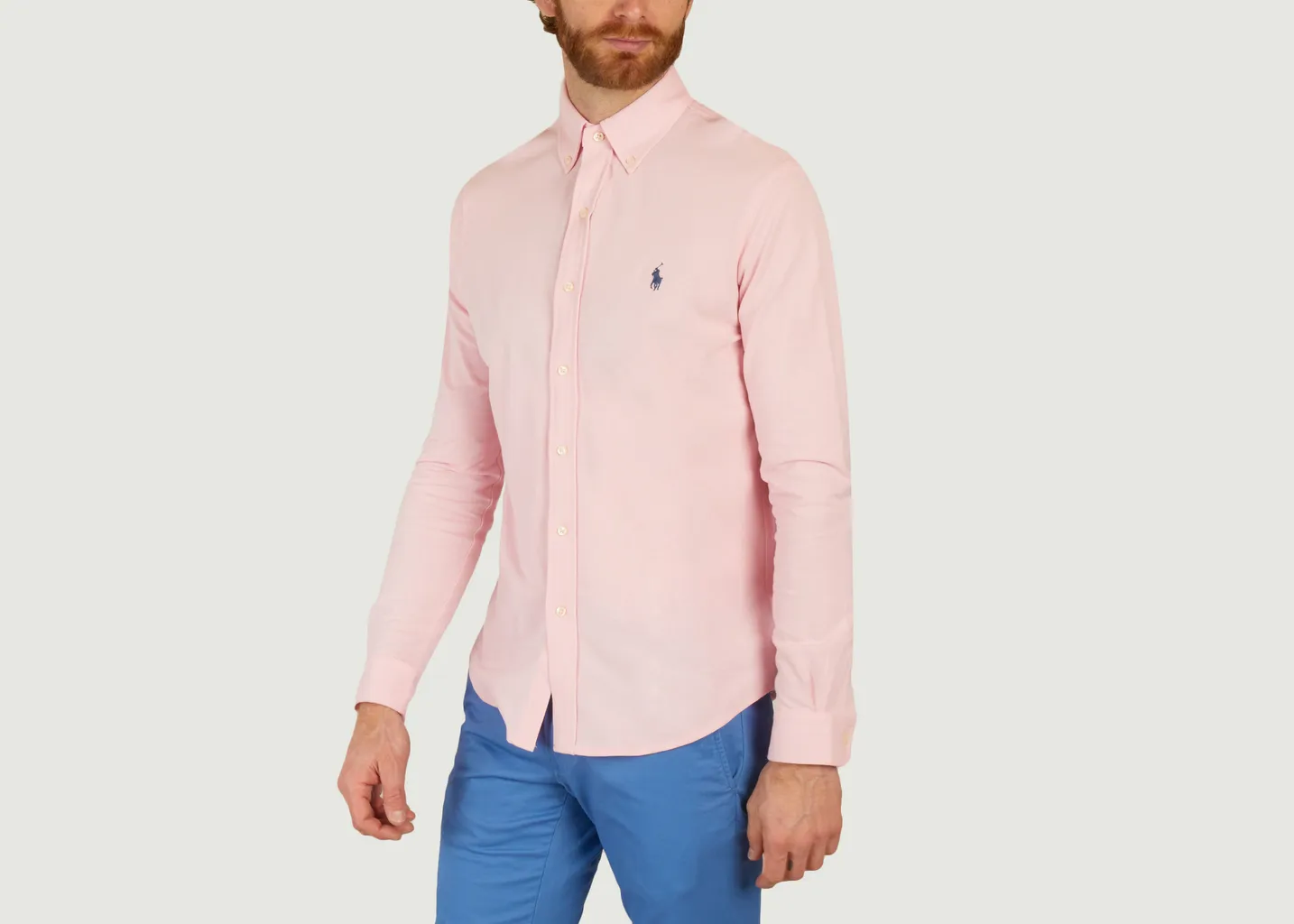 Chemise ultra-légère en coton piqué Polo Ralph Lauren