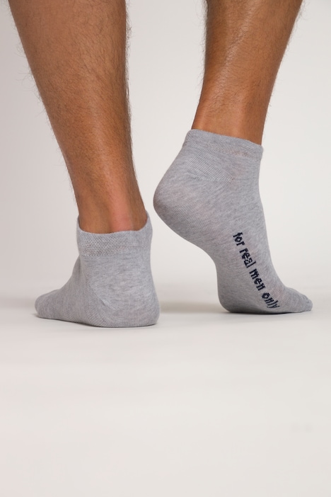 Sneakersocken, 2er Pack, uni