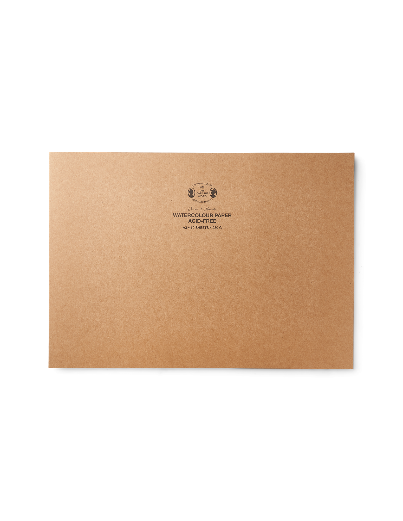 Akvarelblok | Papir. A3. 10 ark. | Off White