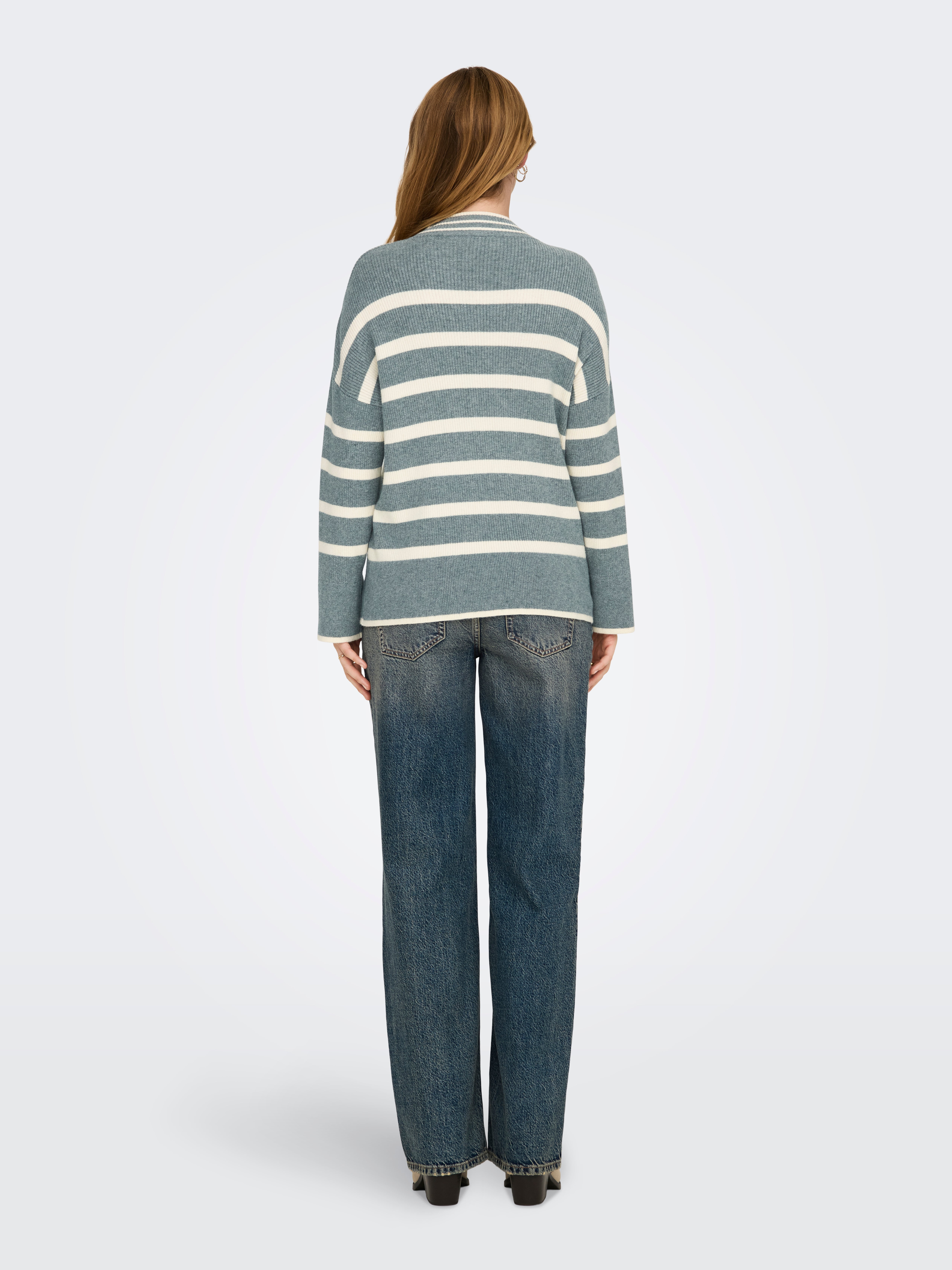 OLMIBI Strickpullover Scarab