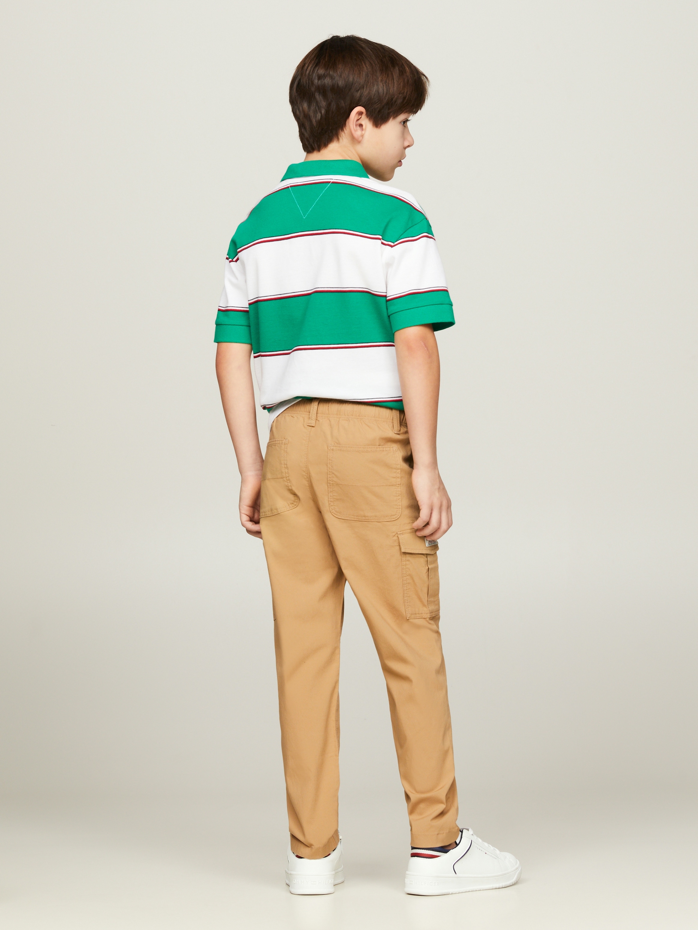 Tommy Hilfiger Webhose »CARGO WOVEN PANTS«  Kinder bis 16 Jahre, Cargotaschen, elastischer Taillenbund