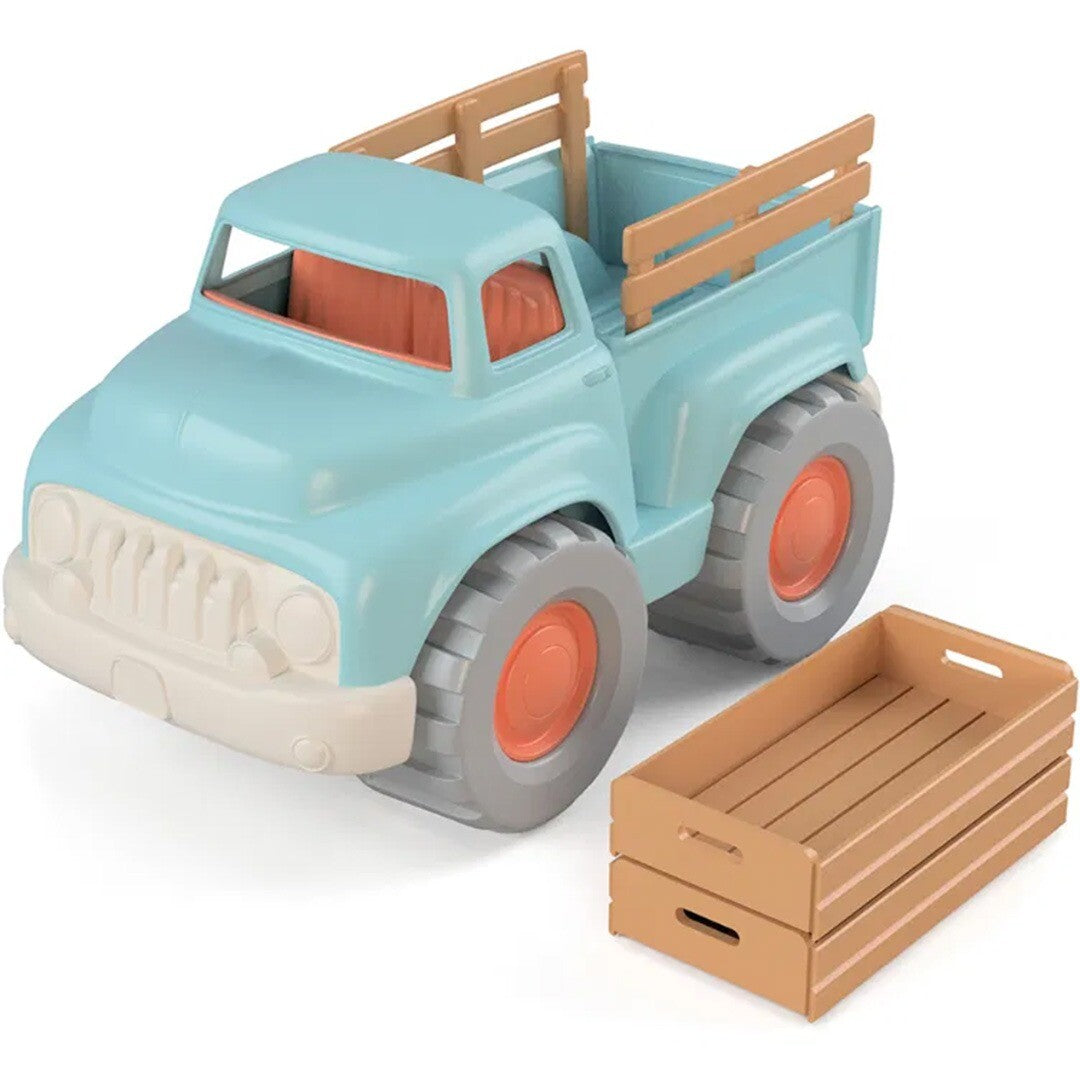 Green toys pick-up truck