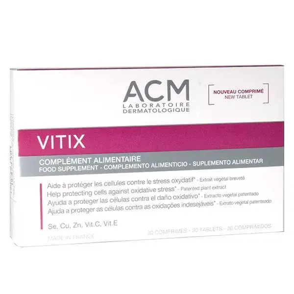 ACM Vitix para Pele Despigmentada 30 comprimidos