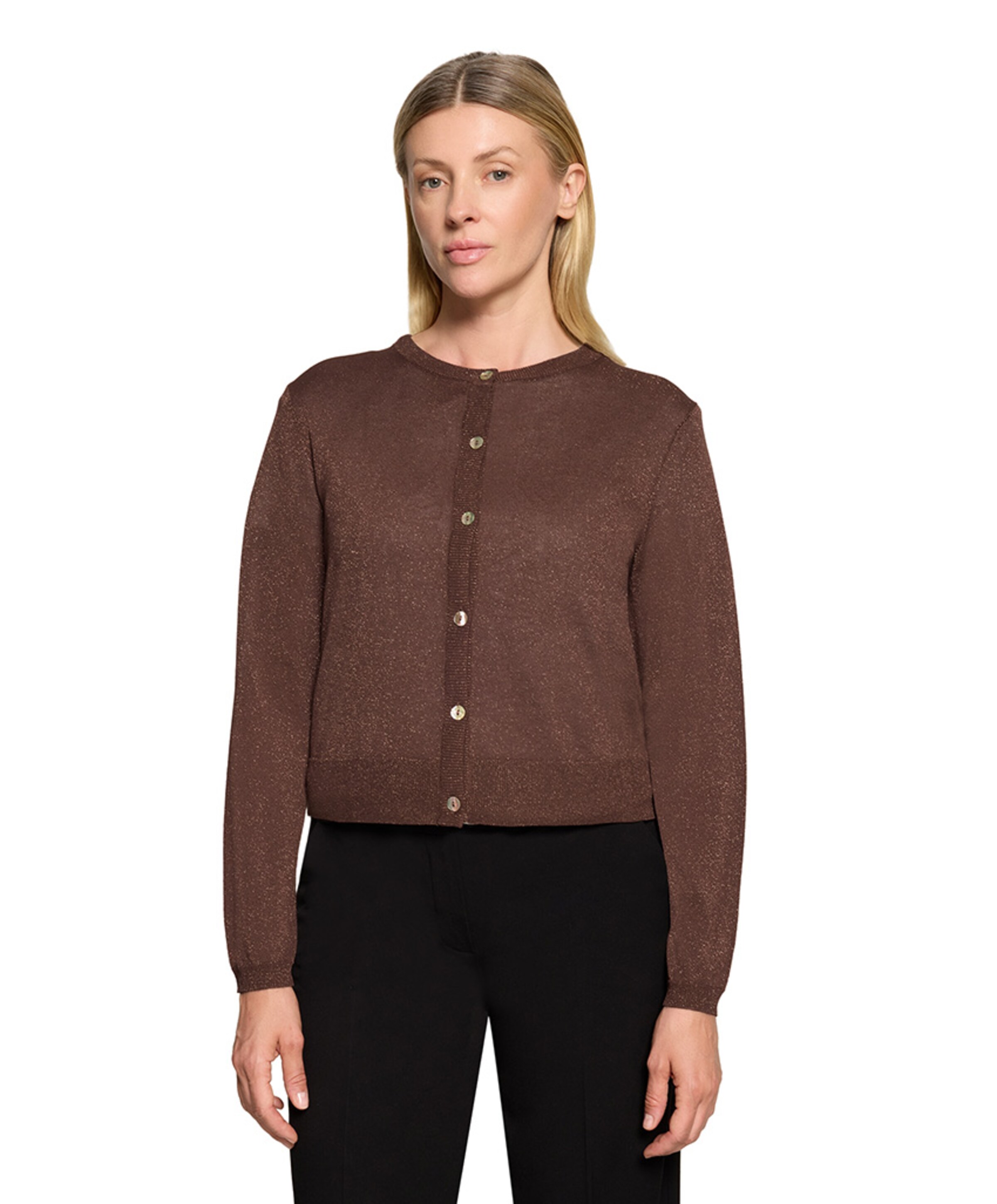 Betty en Co Dames vest bruin