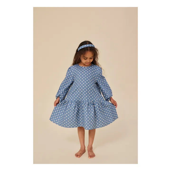 Konges Sløjd Robe Vida Coton Bio | Bleu