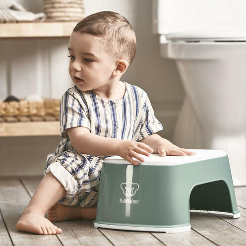Marchepied Vert profond/Blanc - BABYBJÖRN