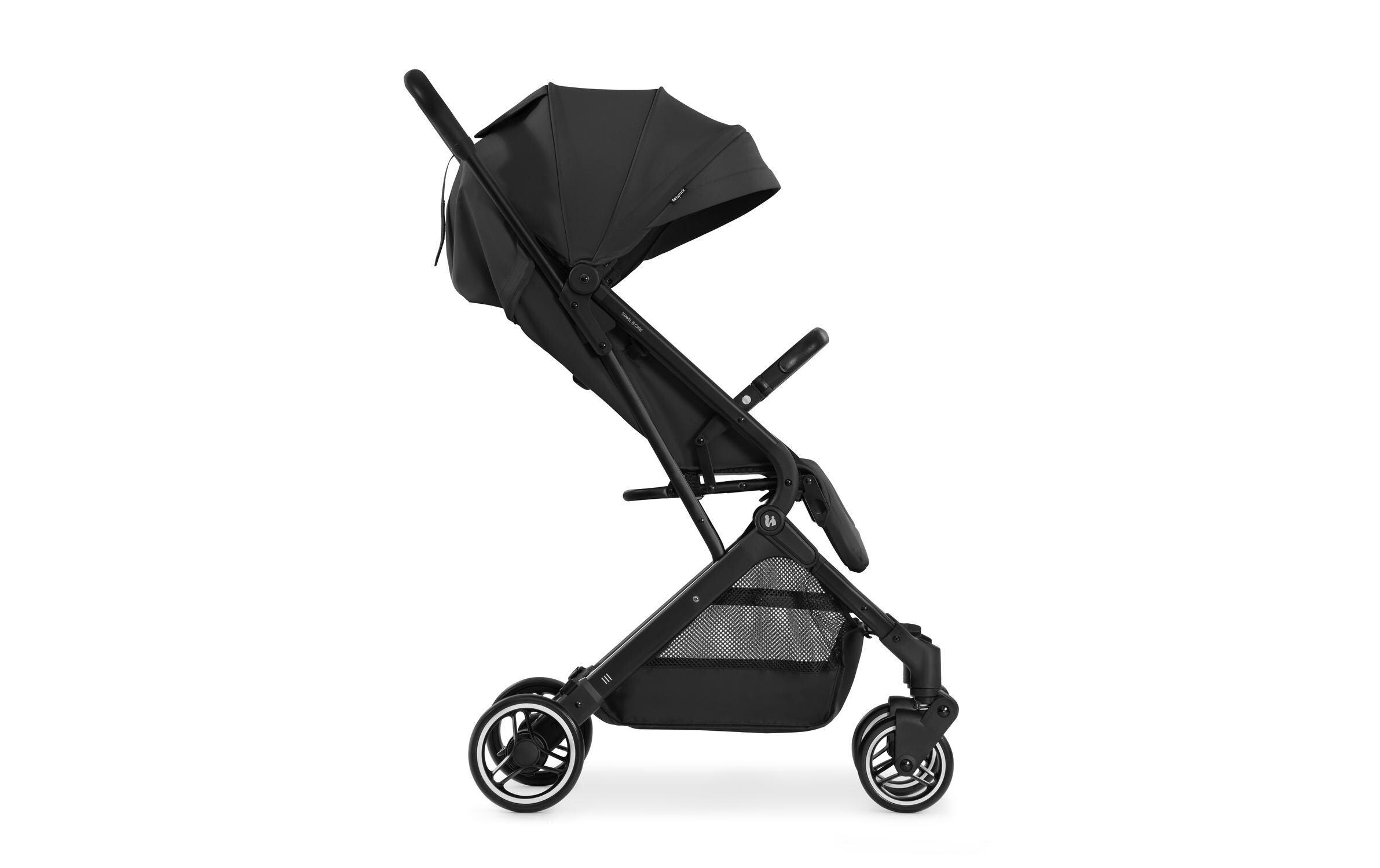 Buggy Travel N Care Schwarz<br>Handlicher, kompakt verstaubarer Kinderwagen