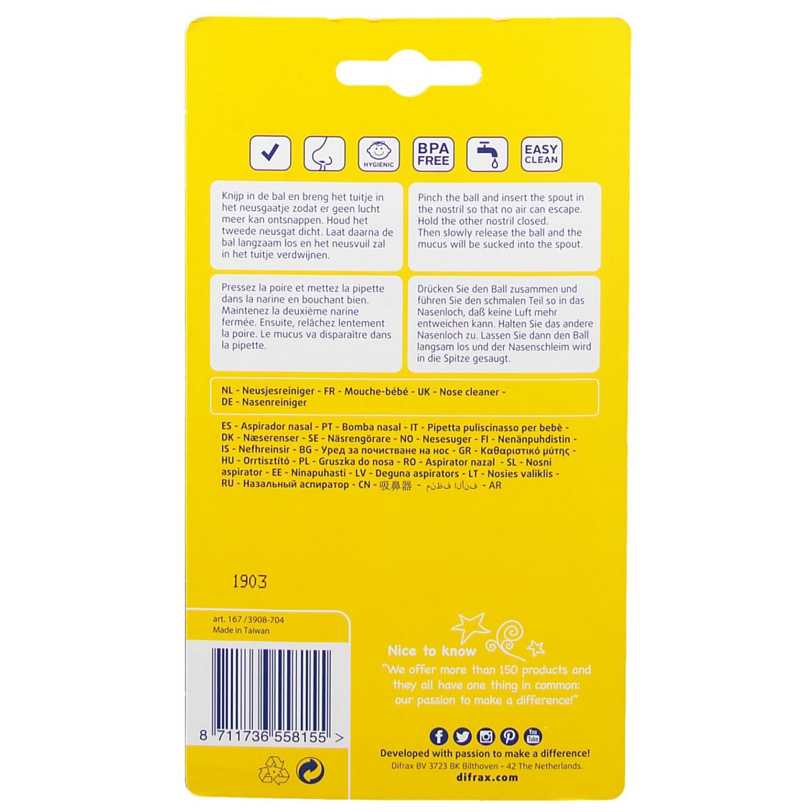 difrax® Nasensauger