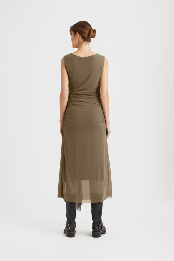 Gestuz MessiGZ long dress Stone gray