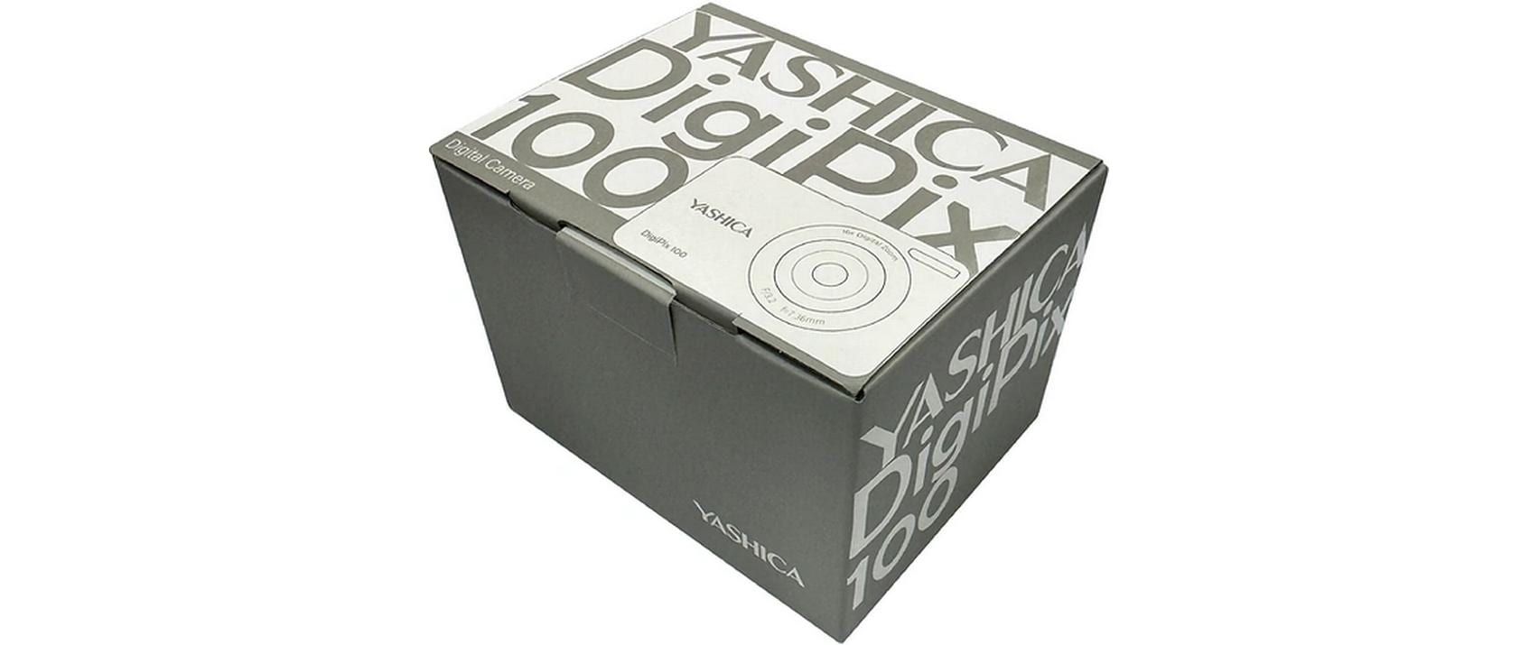Fotokamera DigiPix 100 WeissKompaktkamera mit 44 MP