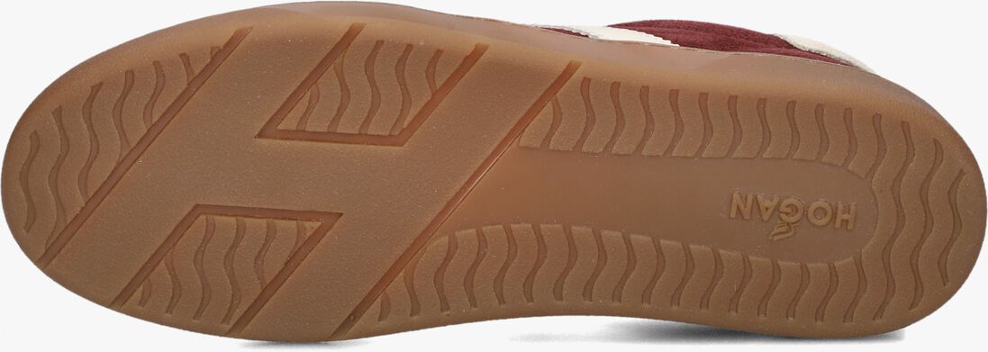 bordeaux hogan lage sneakers hogan cool allacciato h