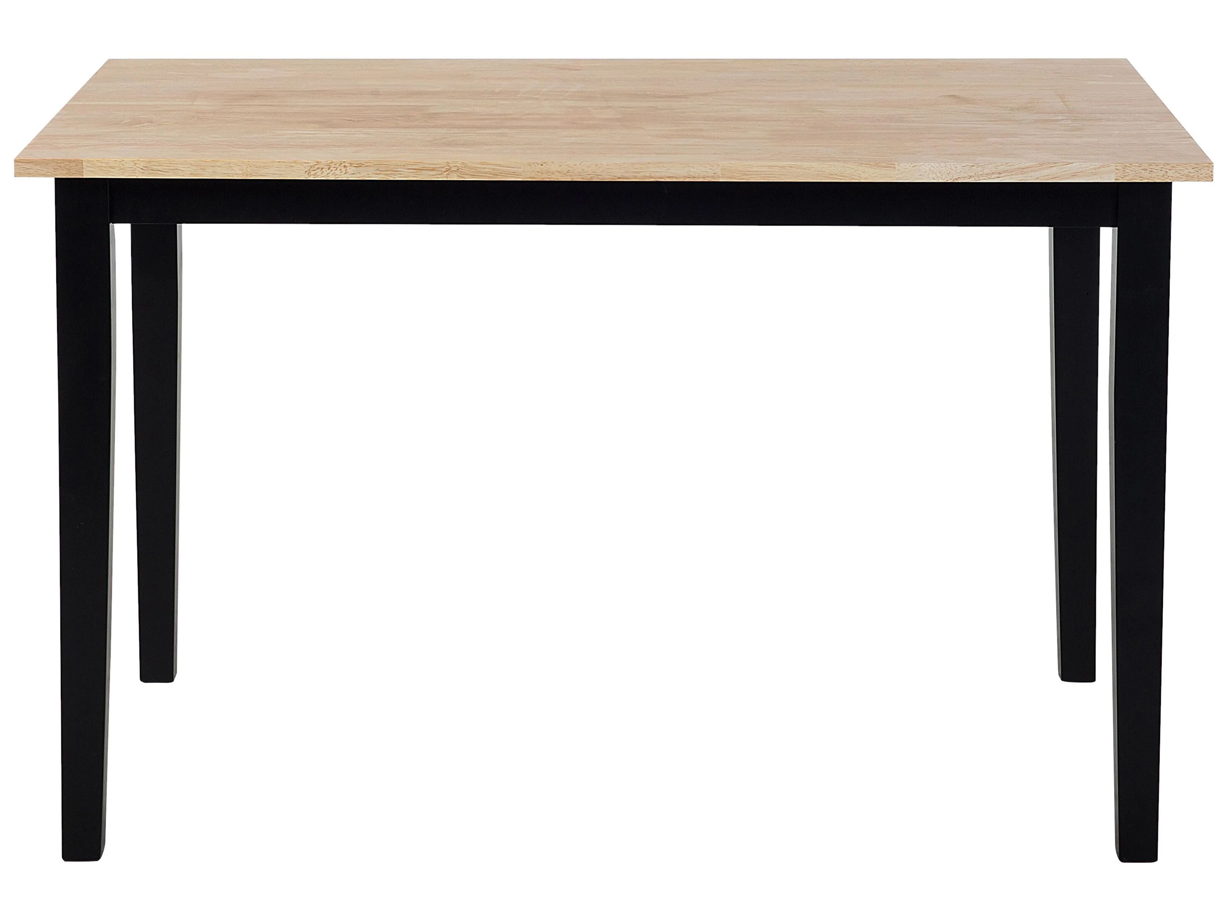 Eetkamerset HOUSTON Hout Bruin/zwart 4-zits