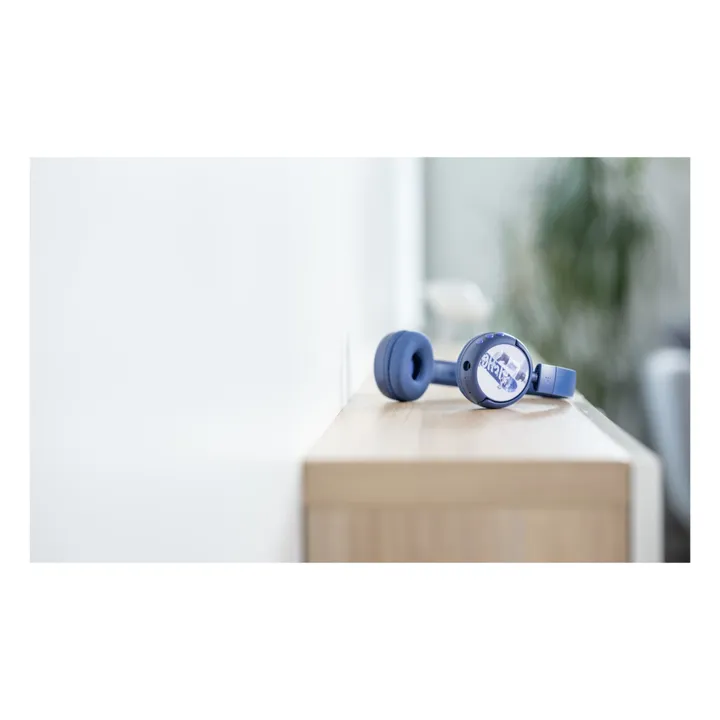 Buddyphones Casque audio enfant Pop Fun | Bleu nuit