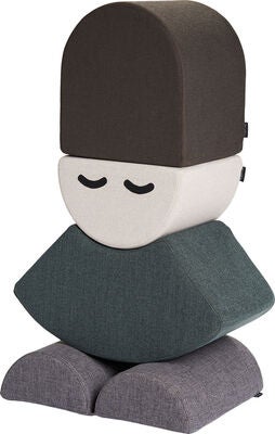 by KlipKlap Mr. Half Circle Face, Beige