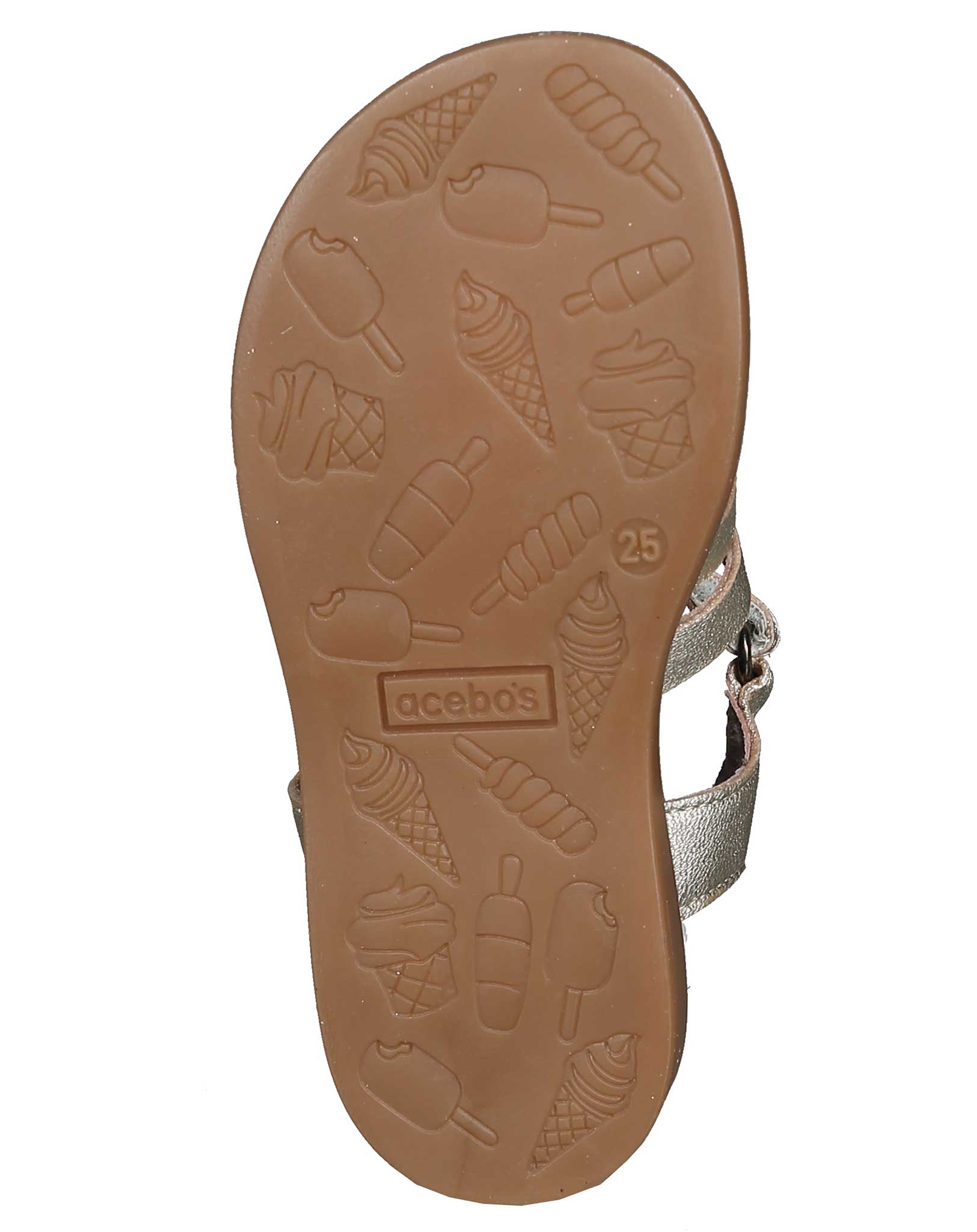 Sandalen METALICO in gold