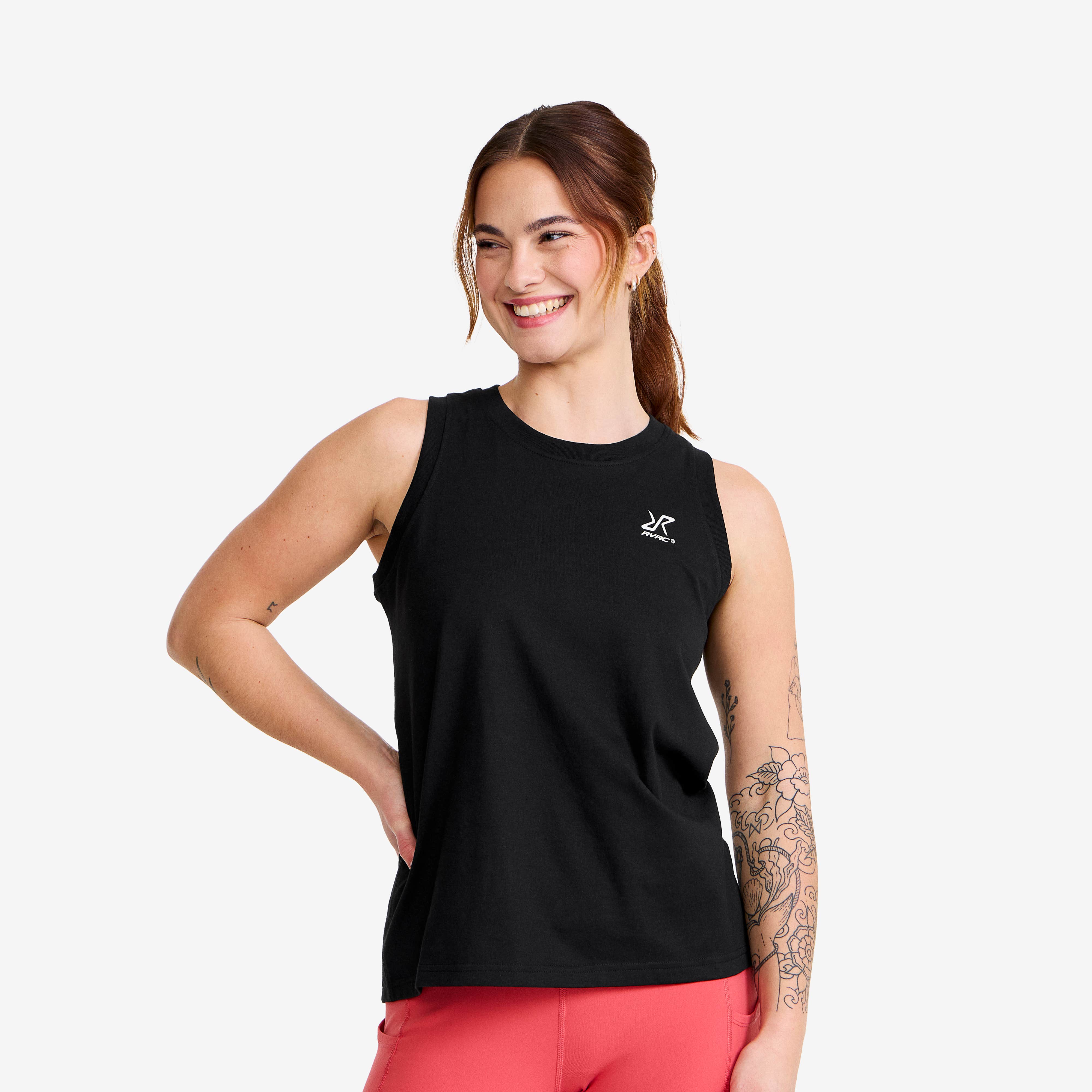 Easy Tank Top Dame Black