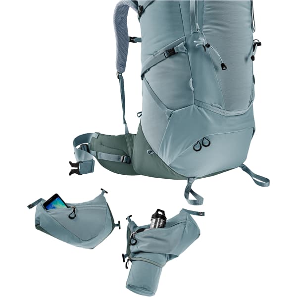 Sac à dos randonnée DEUTER AIRCONTACT CORE 55+10 SL SHALE/IVY