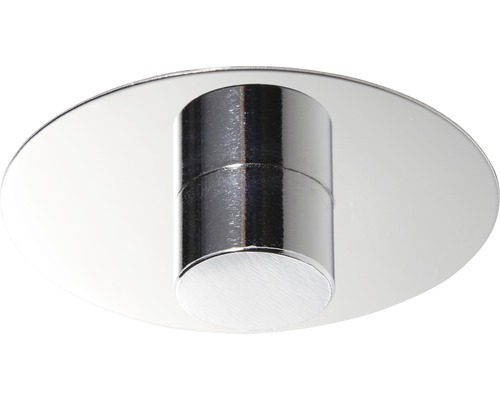 Plafondlamp 3-lichts Ø 60 cm Andria chroom/lichtgrijs