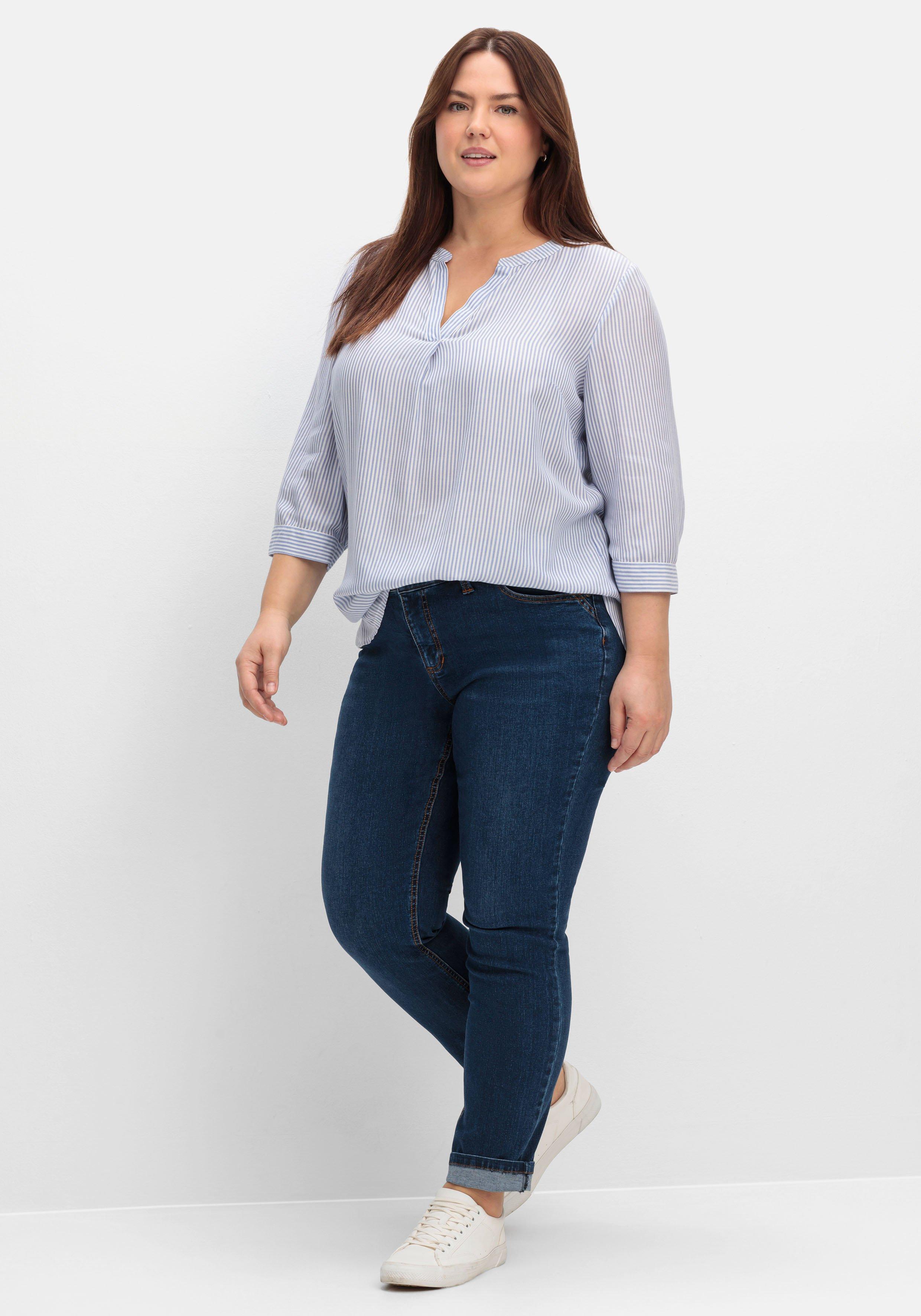 Schmale Jeans in Curvy-Schnitt VERENA