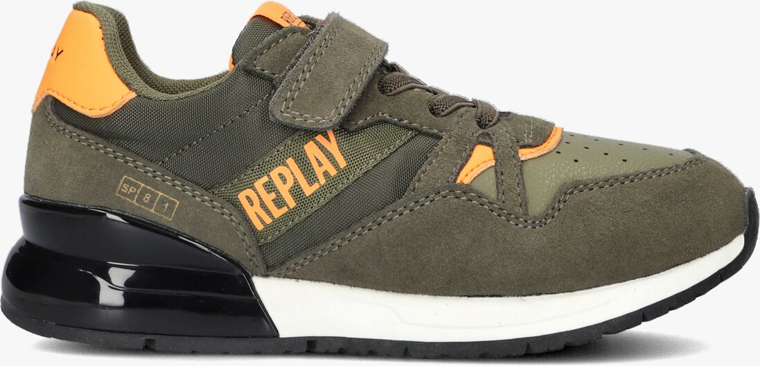REPLAY groene replay lage sneakers shoot jr