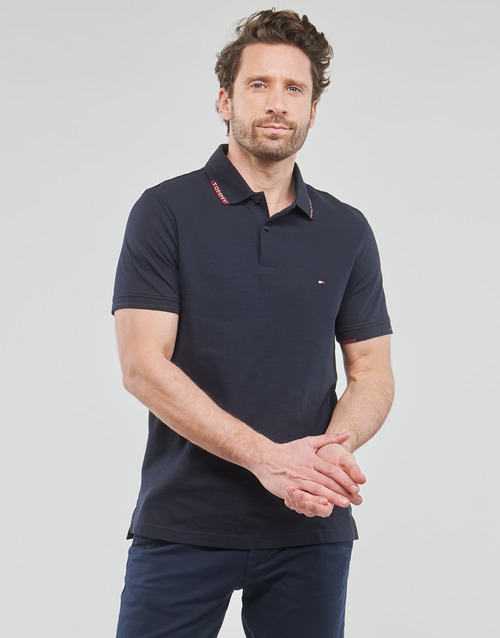 Tommy Hilfiger - COLLAR PLACEMENT REG POLO Marino