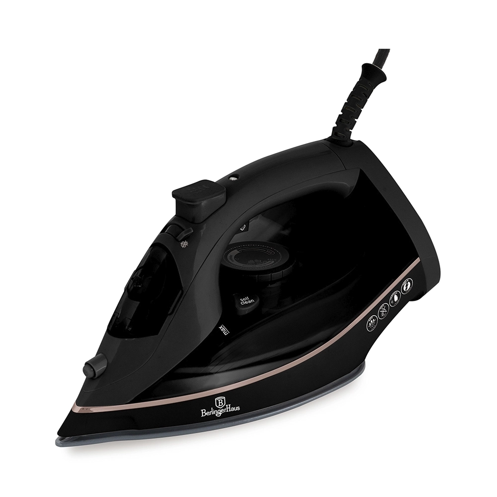 Berlinger Haus Bügeleisen 2200W Black Rose Collection