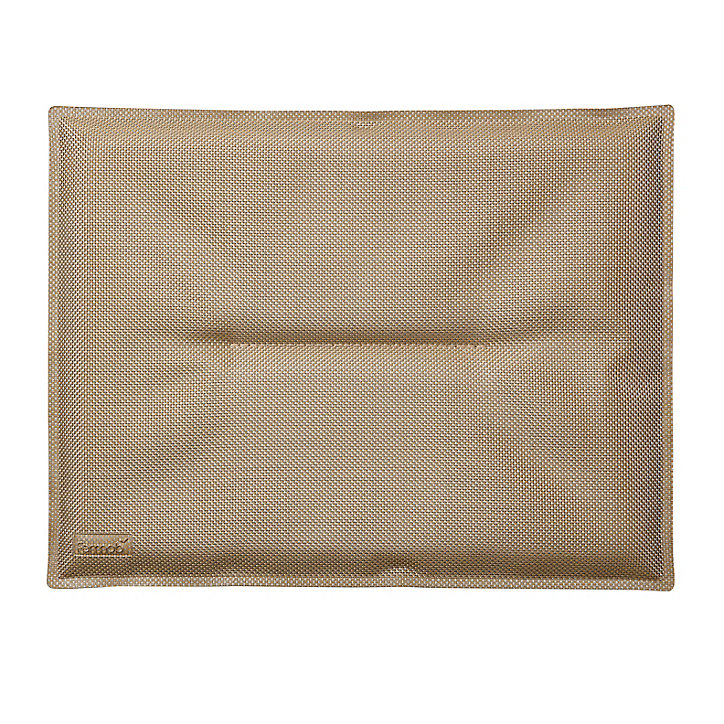 Galette de chaise rectangulaire Bistro muscade 37,5 x 29 cm Fermob