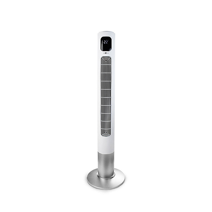 Ventilateur colonne oscillant Air&Me Fantasy blanc 3 vitesses