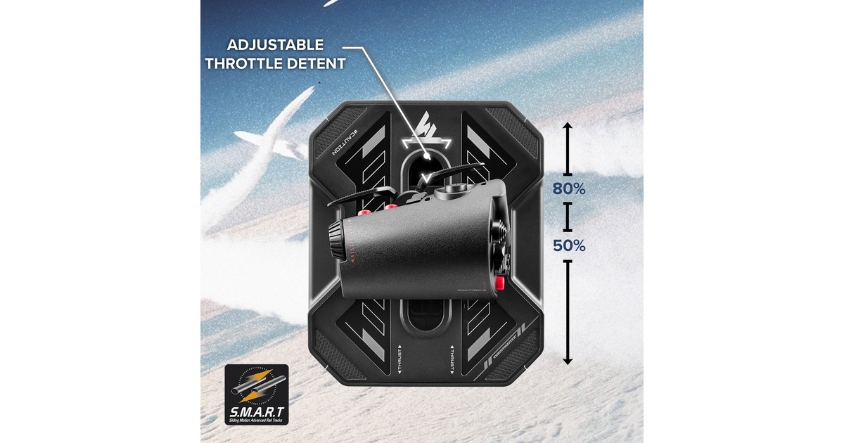 ThrustmasterThrustmaster Sol-R 6 Throttle gaming gasregelaar  (Zwart)