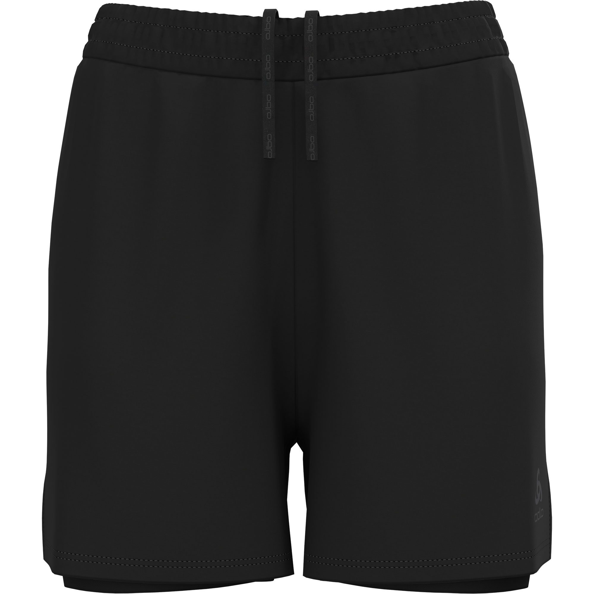 Odlo Essential 4 Inch Laufshorts Damen schwarz