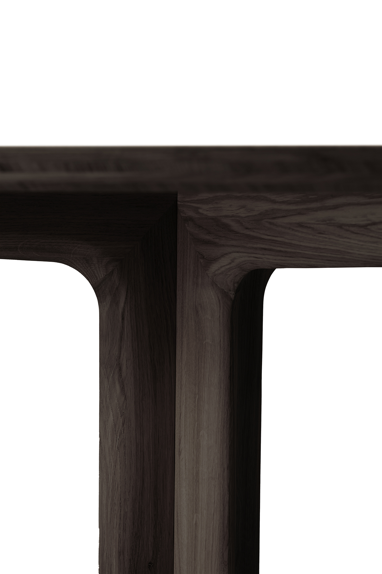 Corto eettafel 150 - bruin