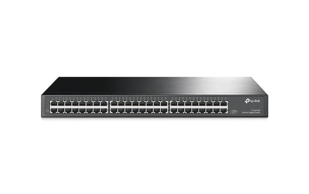 Switch TL-SG1048 48 Port<br>48-Port-Switch, Stahlgehäuse für 19