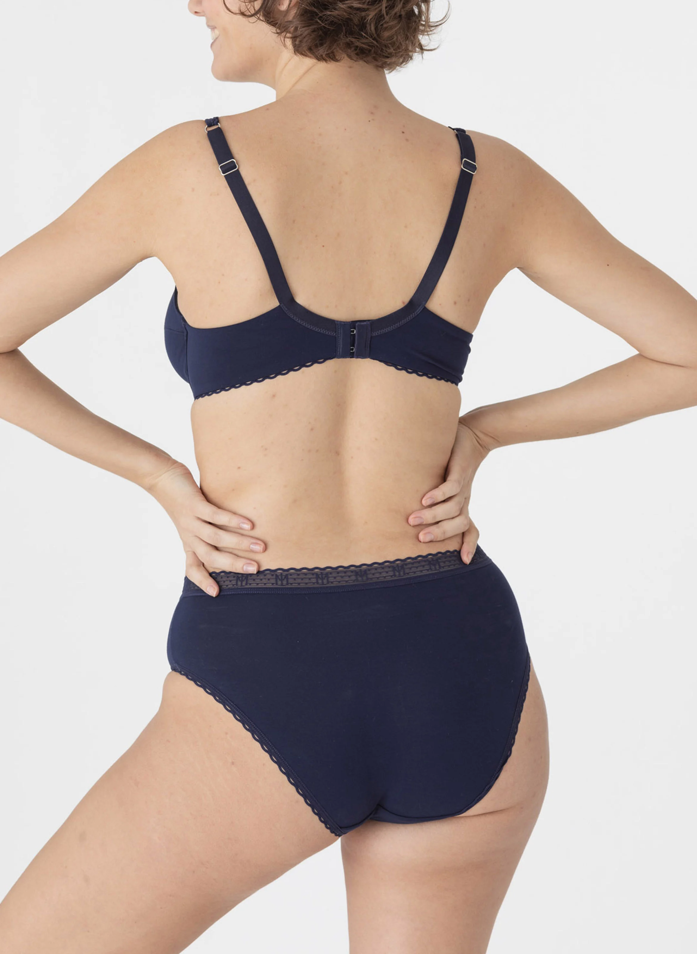 PETITE LEJABY - Soutien-gorge avec armatures en modal et coton | Bleu