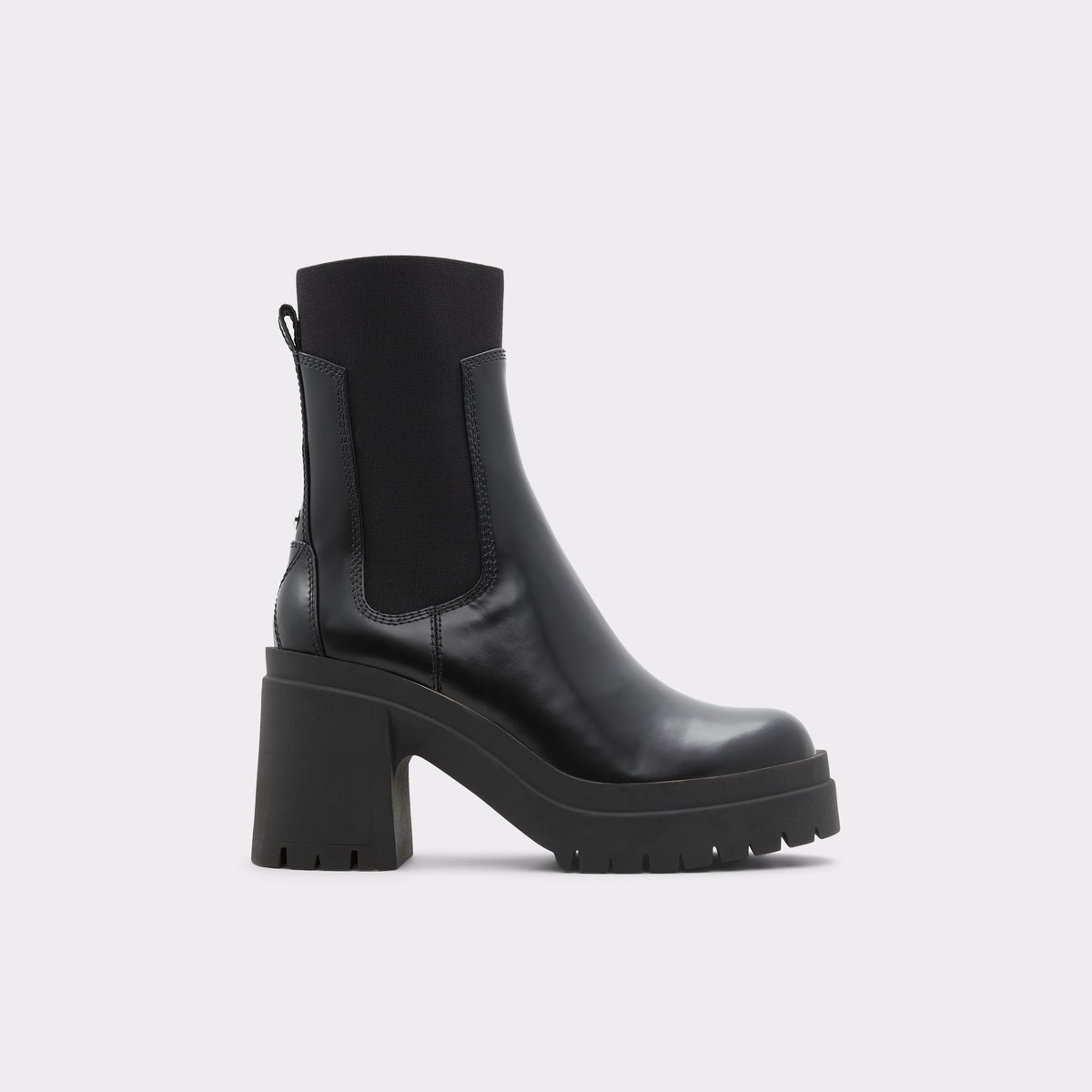 Bigmood Black Women Chelsea boots