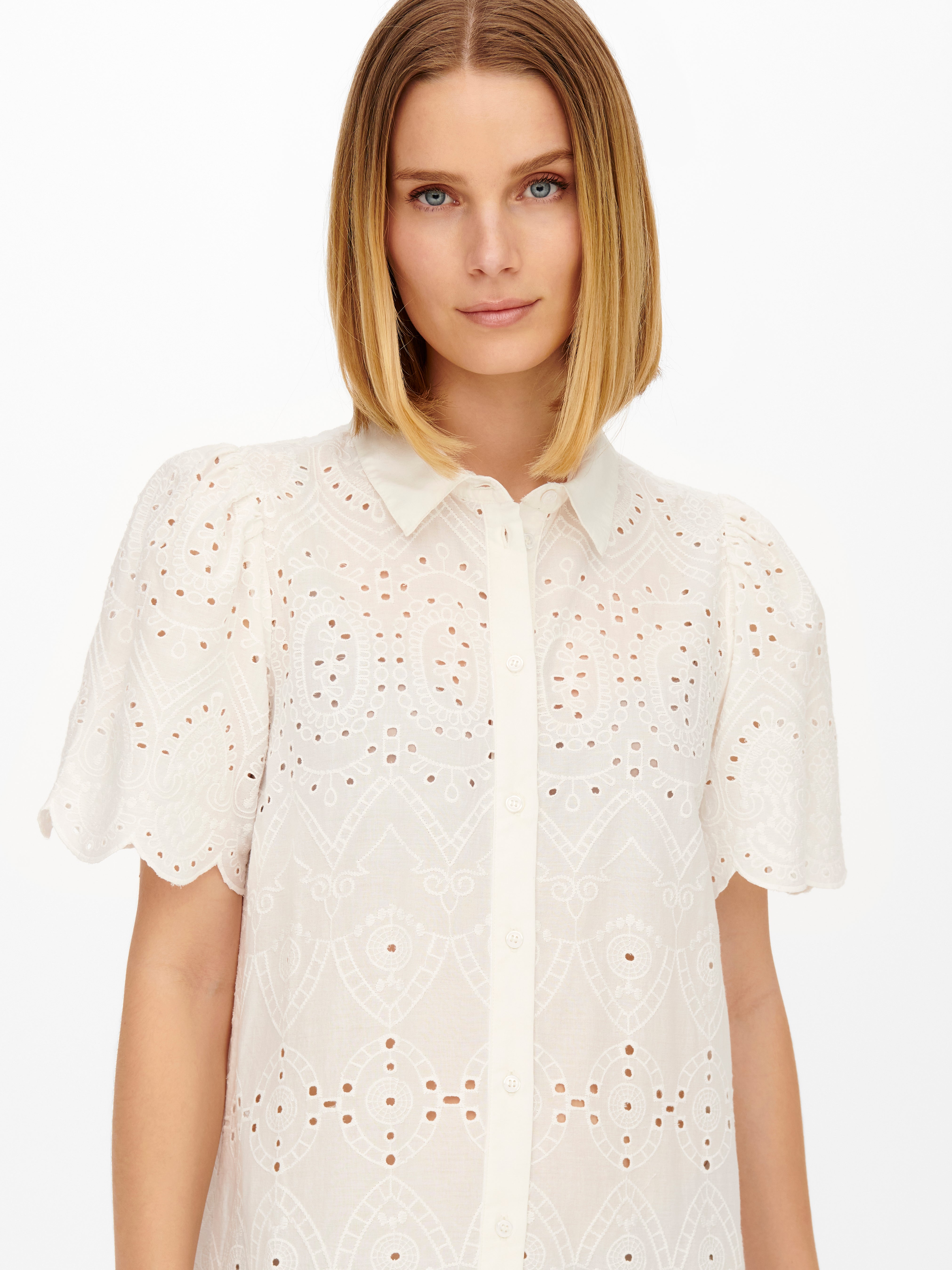 JDYKALLI Kurzes Kleid Cloud Dancer