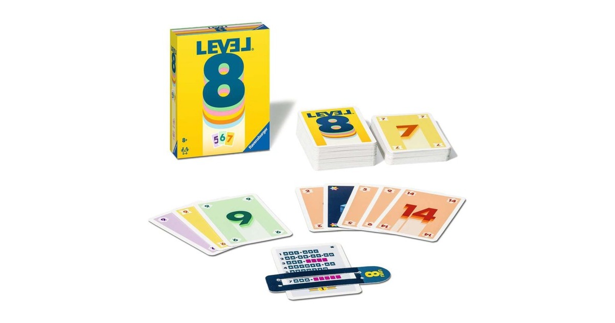 RavensburgerLevel 8 Kaartspel  (Nederlands, 2 - 6 spelers, 45 minuten, Vanaf 8 jaar)