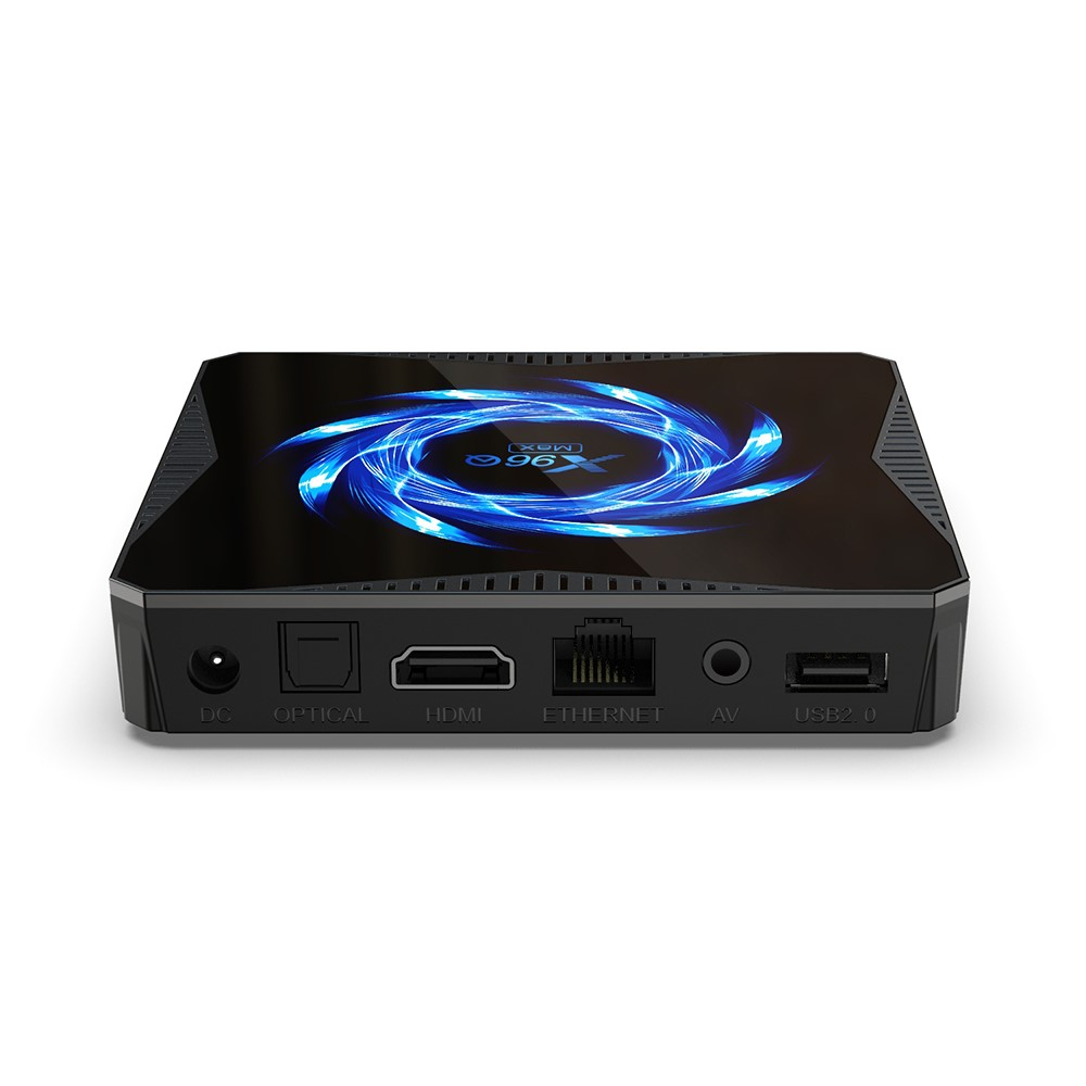4GB Ram 4K Android 10.0 Smart TV Box Internet WiFi Streaming HDMI 64GB Quad Core Media Player mit Gigabit Ethernet LAN   Fernbedienung