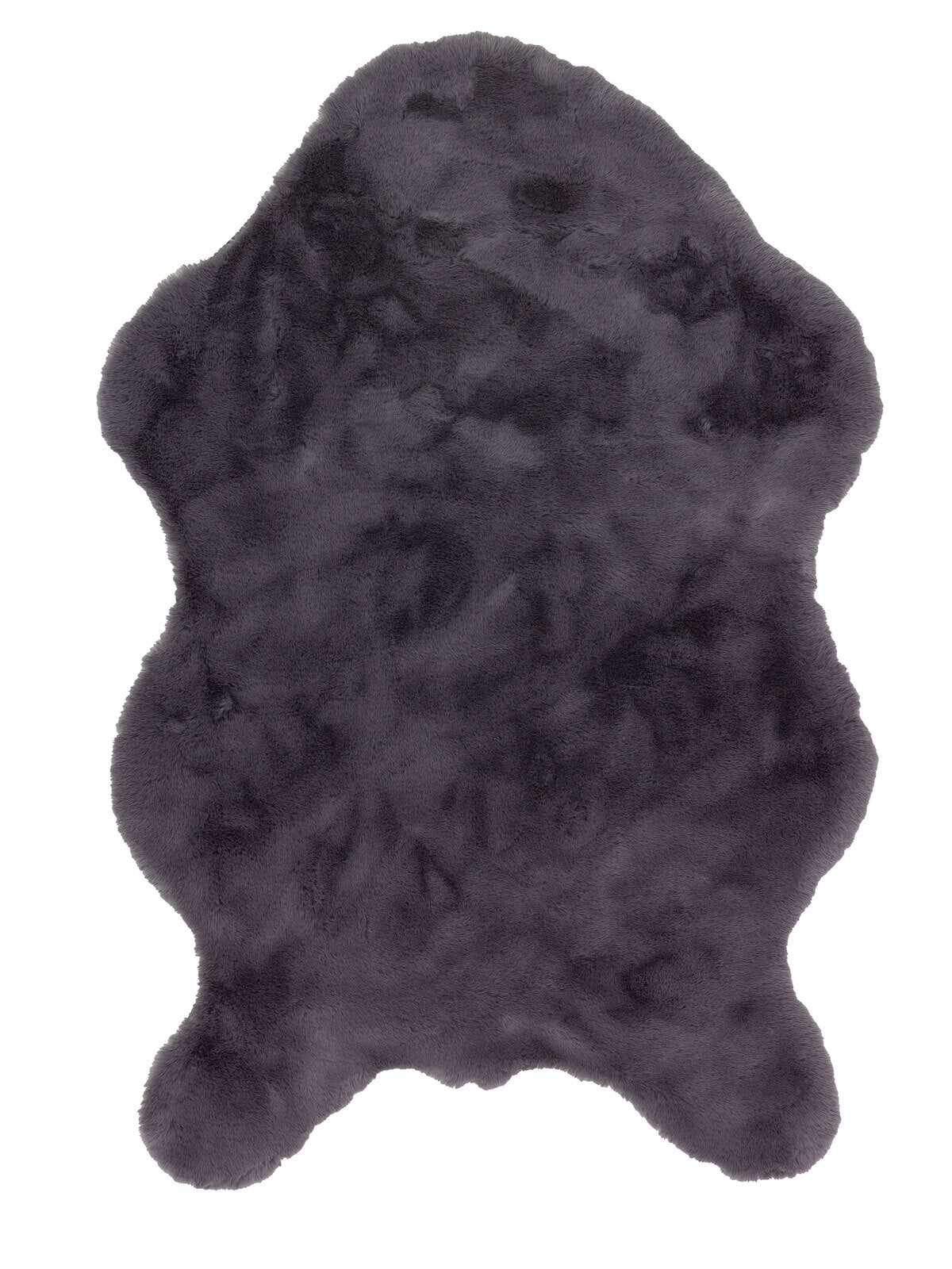 SCHÖNER WOHNEN-Kollektion Fellteppich TENDER 60 x 90 cm anthrazit